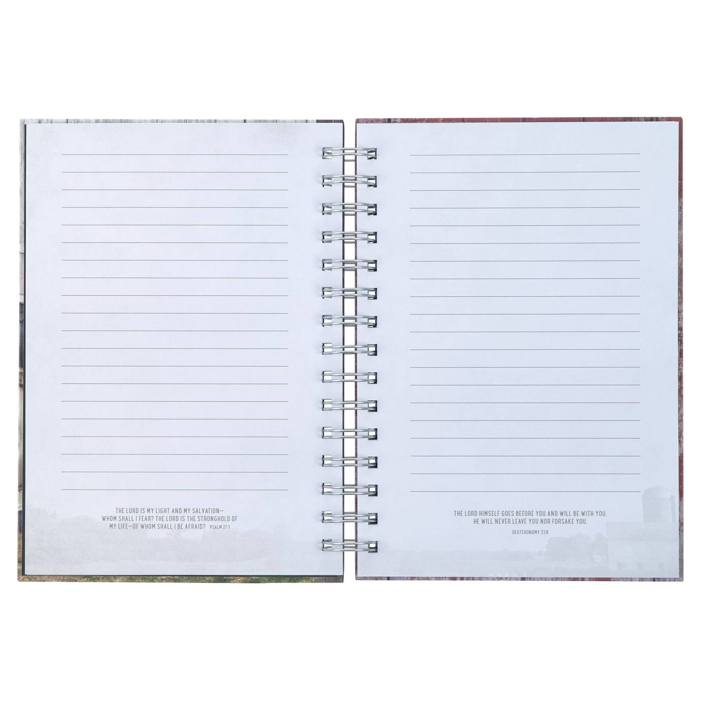 Journal Wirebound Red Nothing is Impossible Lk. 1:37