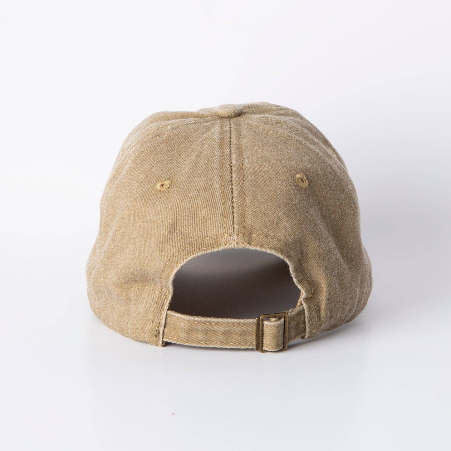 Faith Over Fear Hat: Khaki (Pigment Dye) / One Size