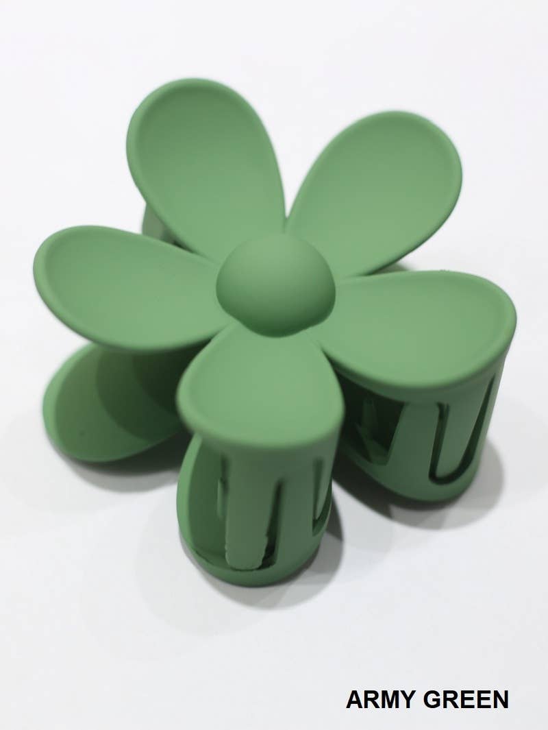 Large Flower Hair Claw Hair Clip