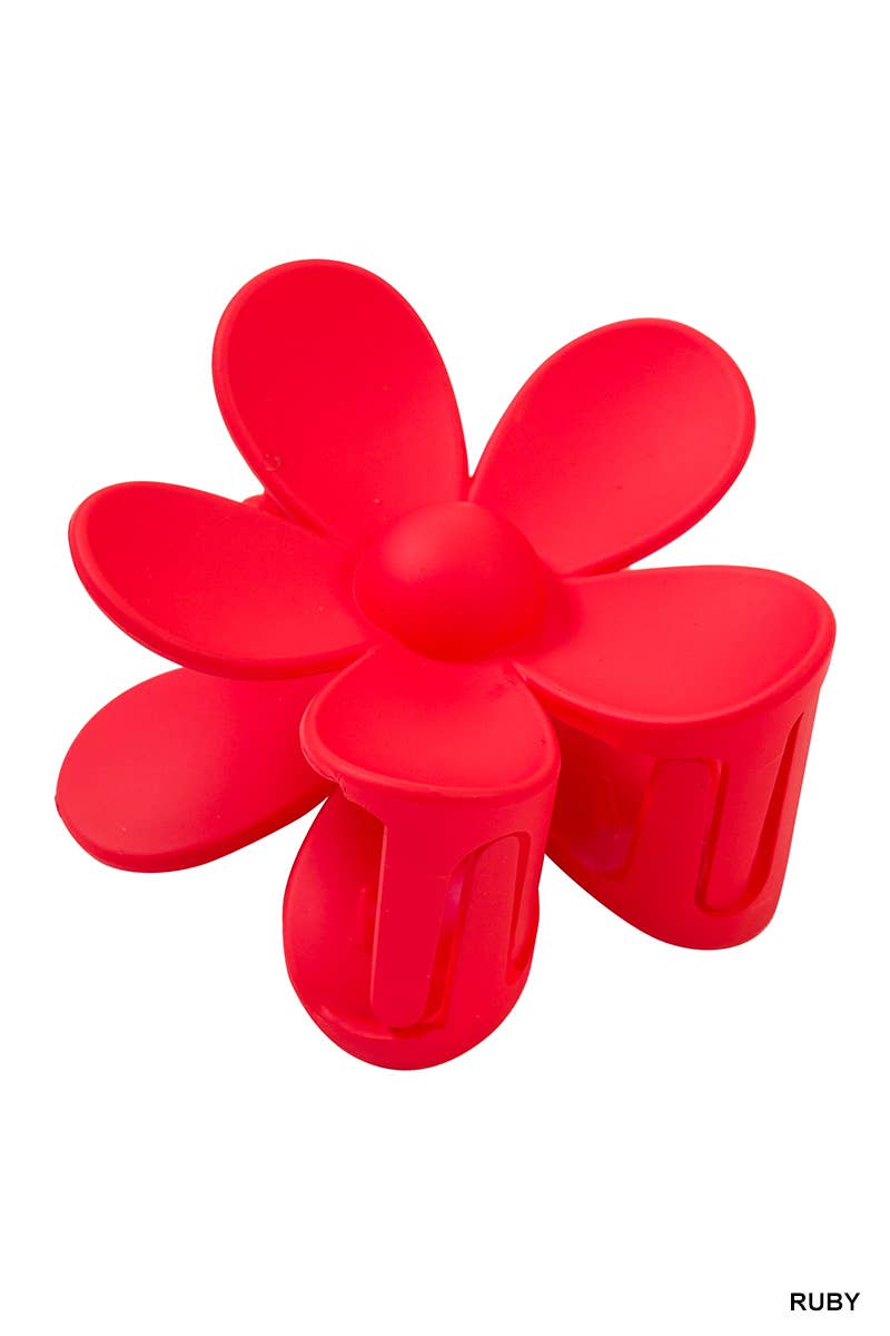 Large Flower Hair Claw Hair Clip