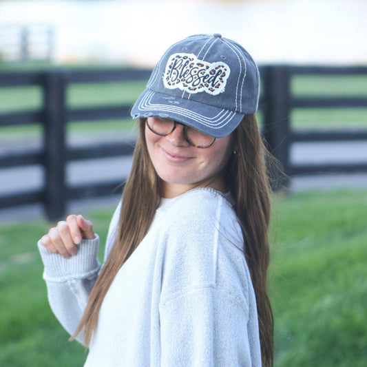 Blessed Hat: Black / One size