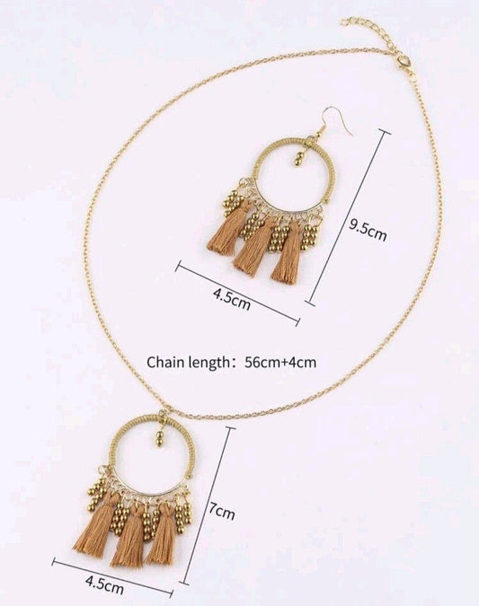 Moving To My Own Rhythm Necklace Set