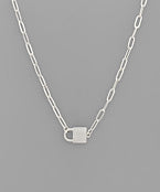 Side-Lock Necklace