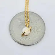Gold Planet Necklace
