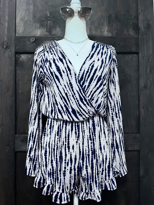 EMORY PARK Havana Longsleeve Romper