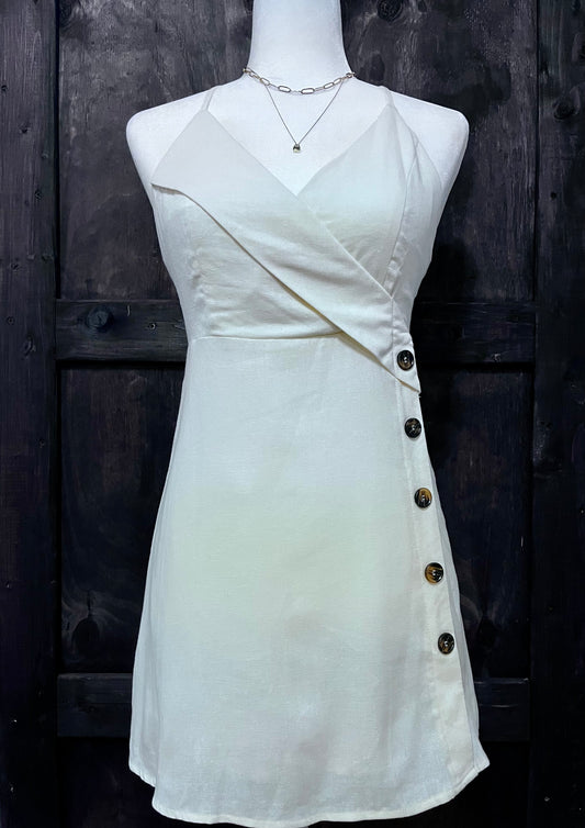 TWENTYTEN Button Wrap Dress