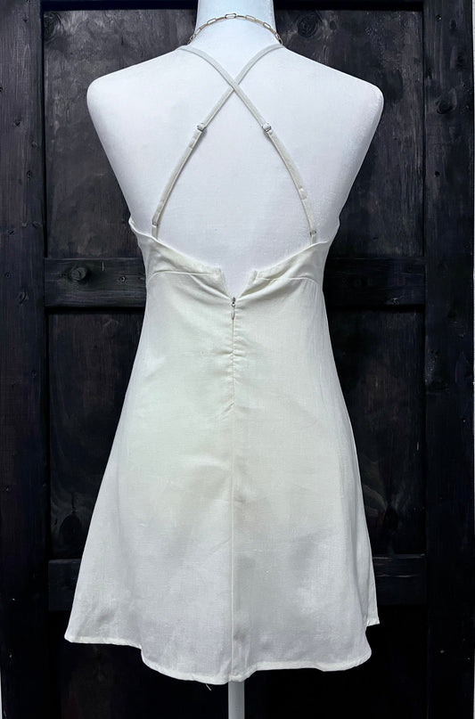 TWENTYTEN Button Wrap Dress