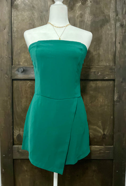 TCEC Strapless Skort Dress