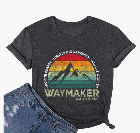 WAYMAKER Isiah 42:16 T-shirt - XL