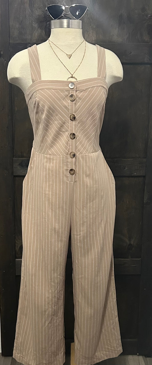 PROMESA Button Up Jumpsuit