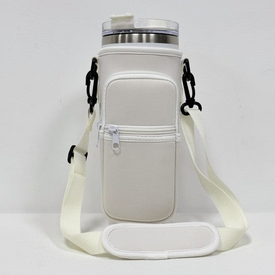 STANLEY Tumbler Bottle Crossbody Carry Bag with Zipper Pockets