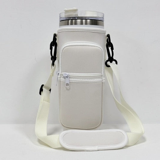 STANLEY Tumbler Bottle Crossbody Carry Bag with Zipper Pockets