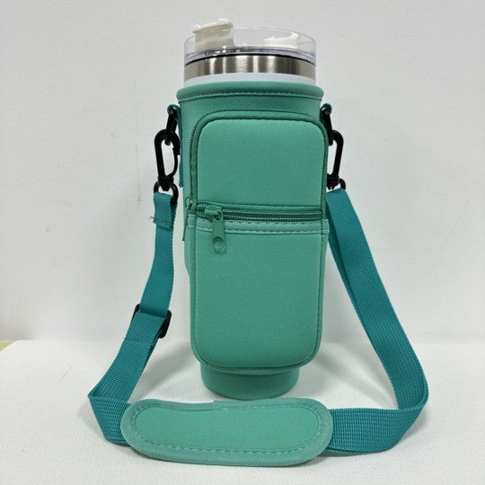 STANLEY Tumbler Bottle Crossbody Carry Bag with Zipper Pockets