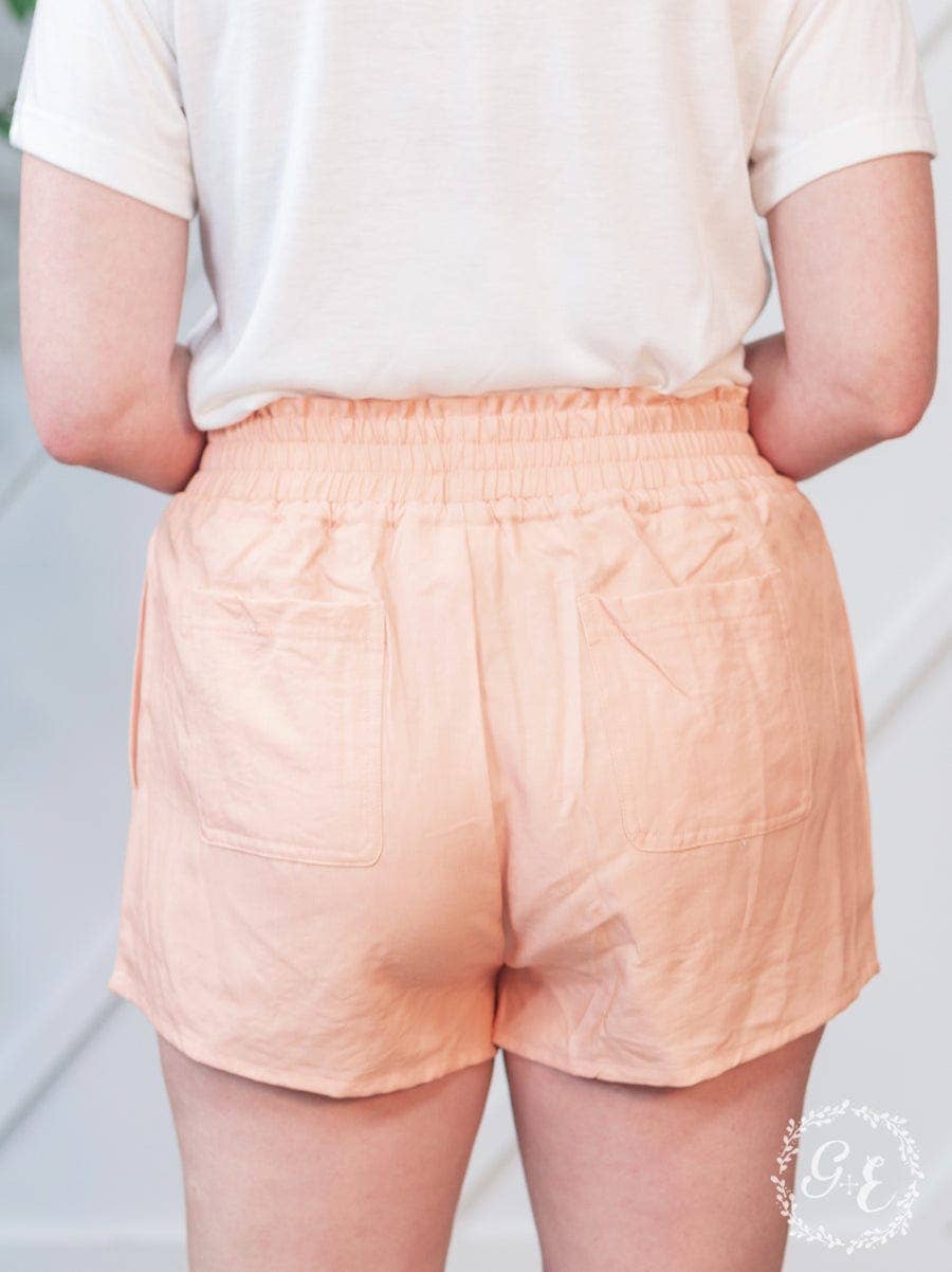 Perfect Peach Pairing Shorts: XL