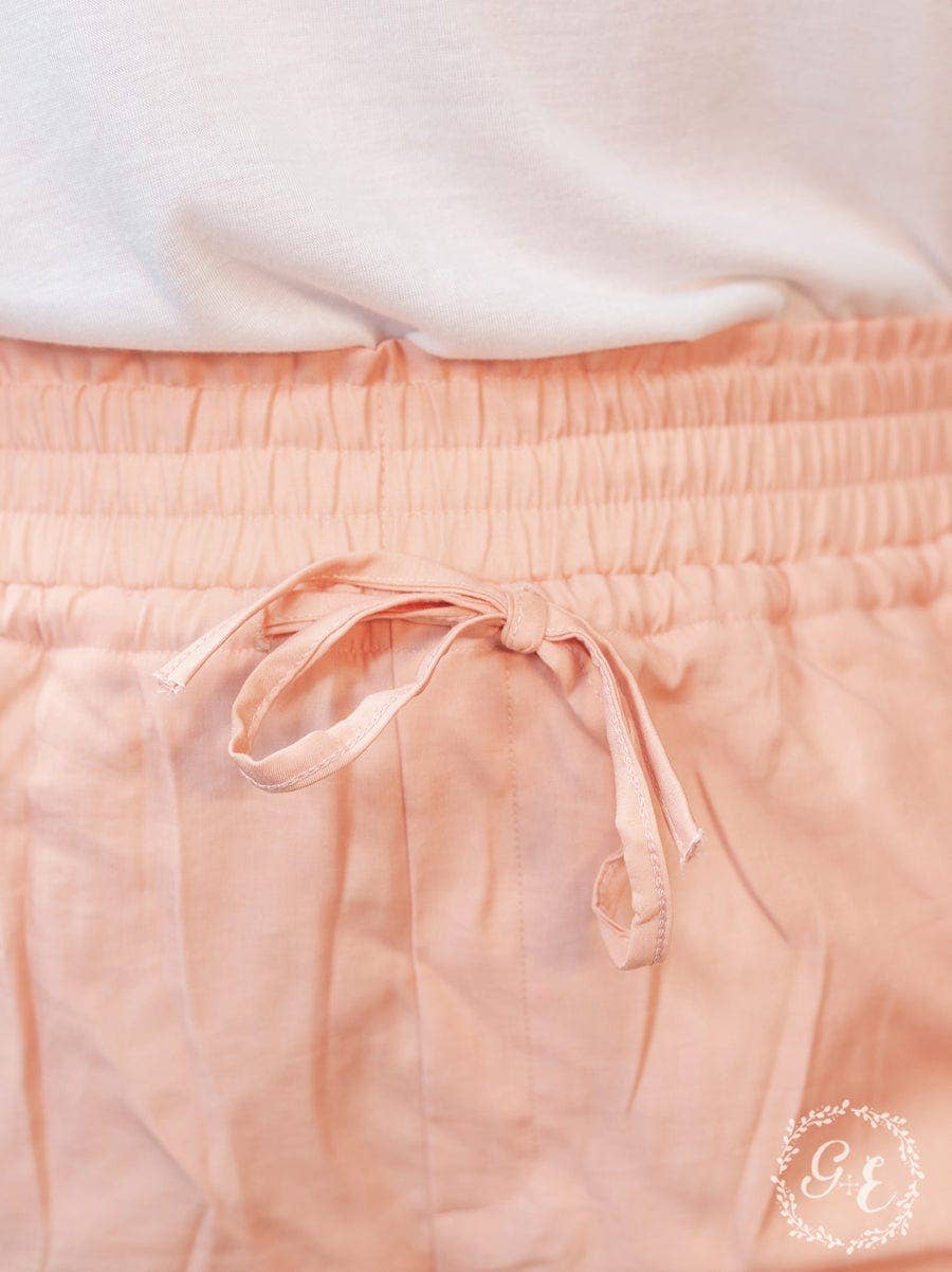 Perfect Peach Pairing Shorts: XL