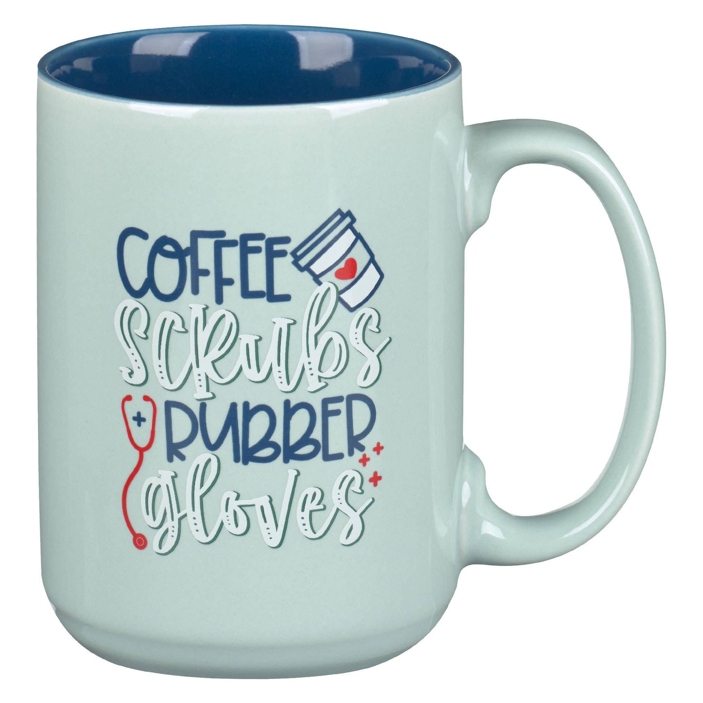 Mug Teal Nurse - Coffee, Scrubs