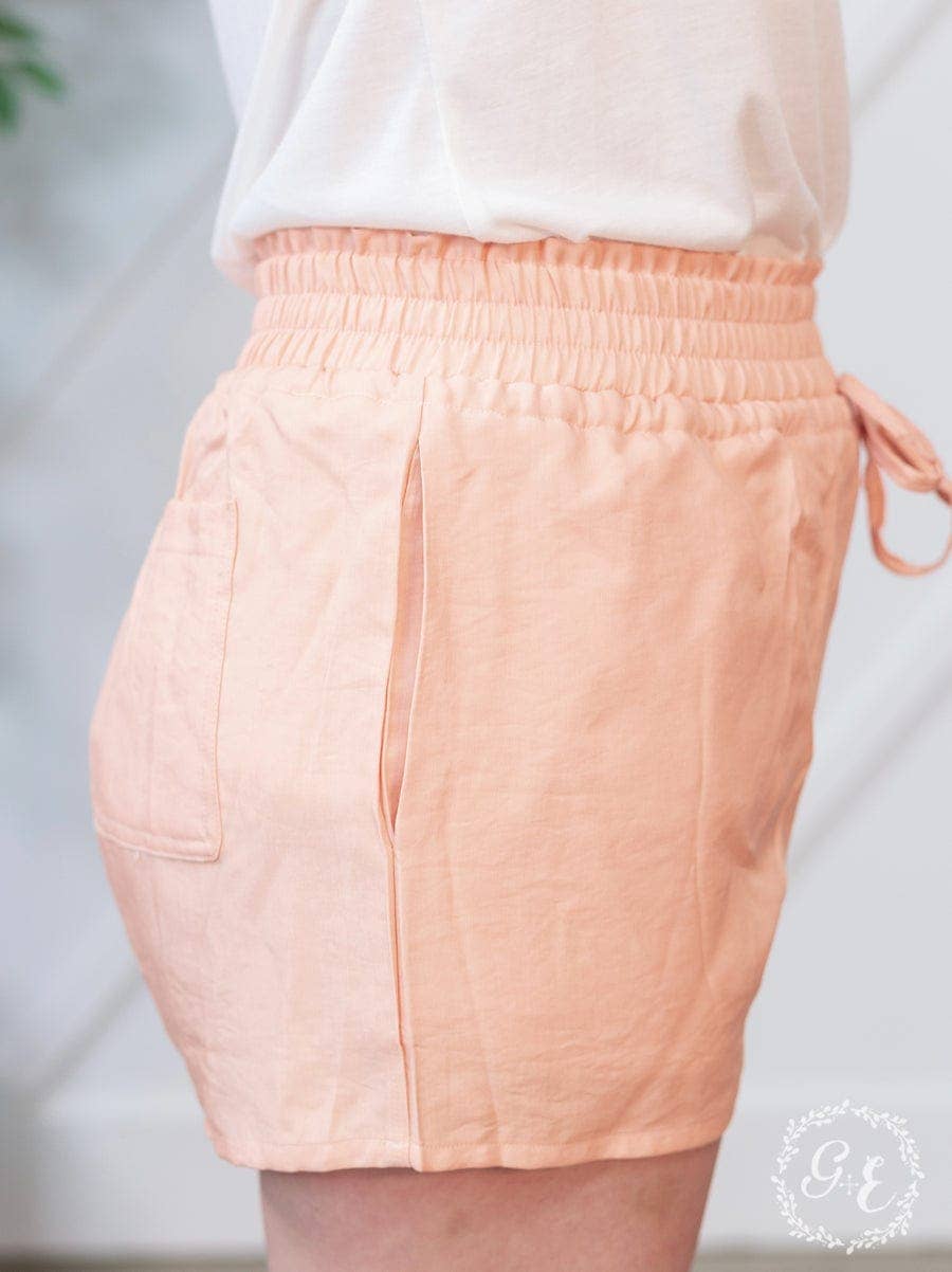 Perfect Peach Pairing Shorts: XL